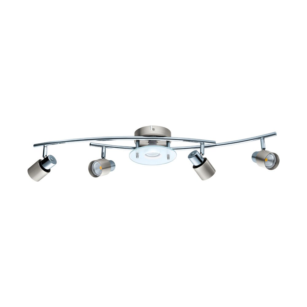 Eglo VALLIDA-SD Plafoniera LED Cromo, Nichel opaco, 5-Luci main product photo