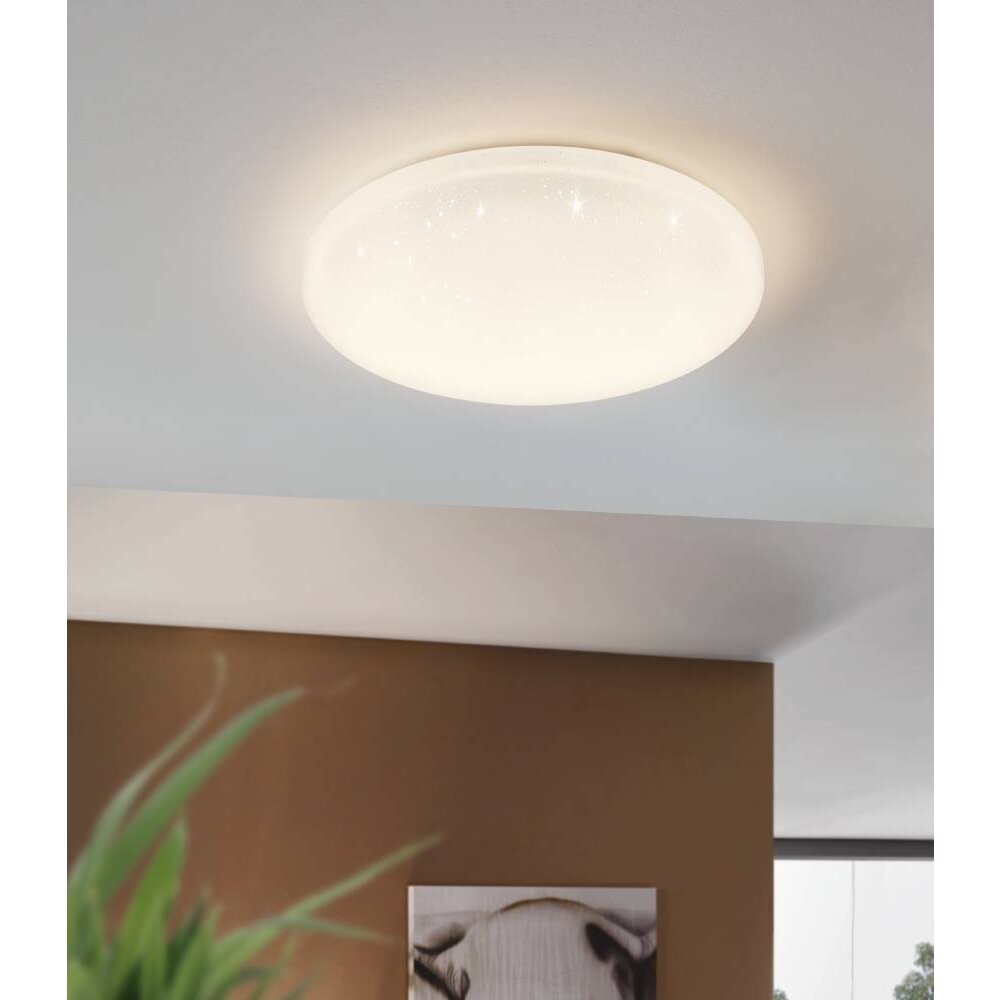 Eglo POGLIOLA-S Plafoniera LED Bianco, 1-Luce main product photo