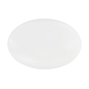 Eglo GIRON-TW Plafoniera LED Bianco, 1-Luce, Telecomando