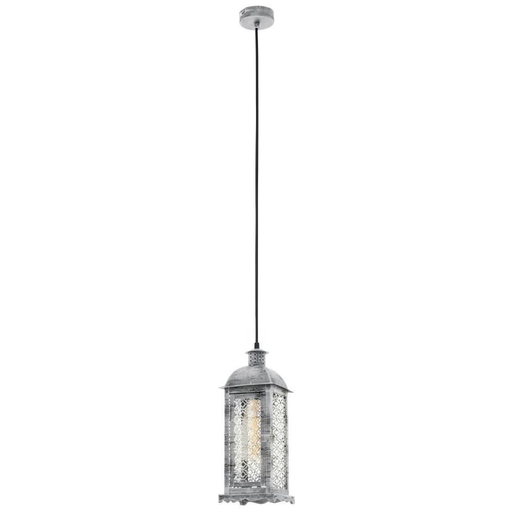 Eglo LISBURN Lampadario a sospensione Antichizzato, Argento, 1-Luce main product photo
