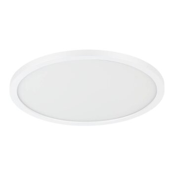 Eglo CAMPASPERO Plafoniera LED Bianco, 1-Luce, Telecomando