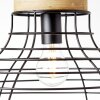 Brilliant Avia Lampada a Sospensione Legno chiaro, Nero, 1-Luce