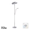 Paul Neuhaus PURE-MUTIL Piantana LED Acciaio satinato, 2-Luci