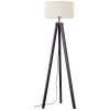 Brilliant Holbrook Lampada da terra Nero, 1-Luce