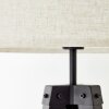 Brilliant Holbrook Lampada da terra Nero, 1-Luce