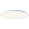 Brilliant Saltery Plafoniera LED Bianco, 1-Luce, Telecomando, Cambia colore