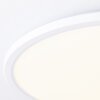 Brilliant Saltery Plafoniera LED Bianco, 1-Luce, Telecomando, Cambia colore