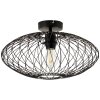 Brilliant Norden Plafoniera Nero, 1-Luce