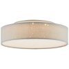 Brilliant Baska Plafoniera LED Bianco, 1-Luce