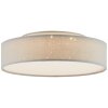 Brilliant Baska Plafoniera LED Bianco, 1-Luce