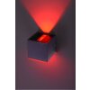 Paul Neuhaus Q-AMIN Applique LED Antracite, 1-Luce, Telecomando, Cambia colore