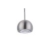 Paul Neuhaus Q-ADAM Lampada a Sospensione LED Acciaio inox, 1-Luce, Telecomando, Cambia colore