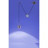 Paul Neuhaus Q-ADAM Lampada a Sospensione LED Acciaio inox, 1-Luce, Telecomando, Cambia colore