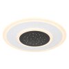 Globo GISELL Plafoniera LED Bianco, 1-Luce, Telecomando
