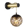 Globo FITZ Applique Nero, 1-Luce