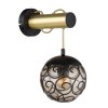 Globo FITZ Applique Nero, 1-Luce