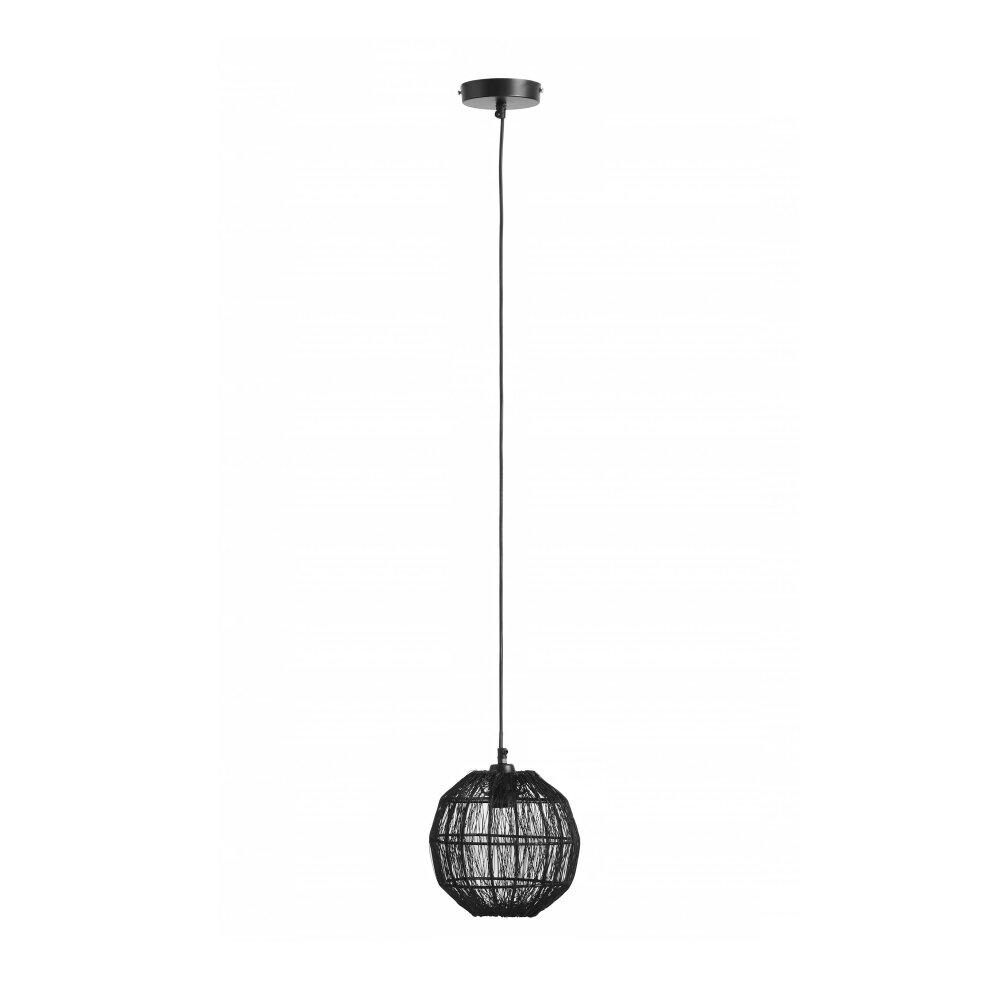 Globo HERMI Lampadario a sospensione Nero, 1-Luce main product photo