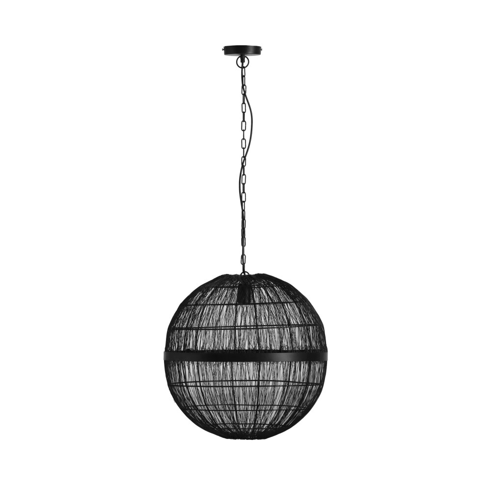 Globo HERMI Lampadario a sospensione Nero, 1-Luce main product photo
