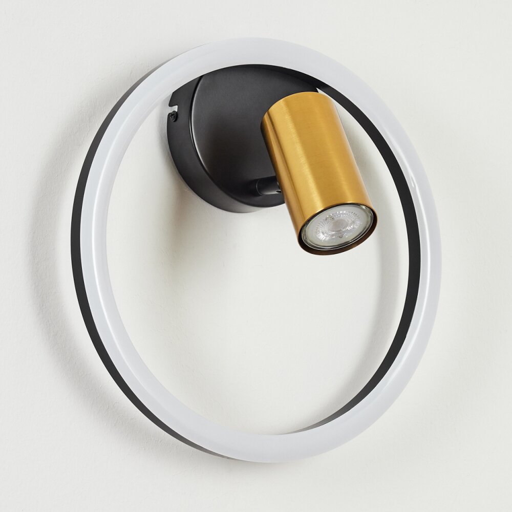 Reboleiro Applique LED Nero, 2-Luci