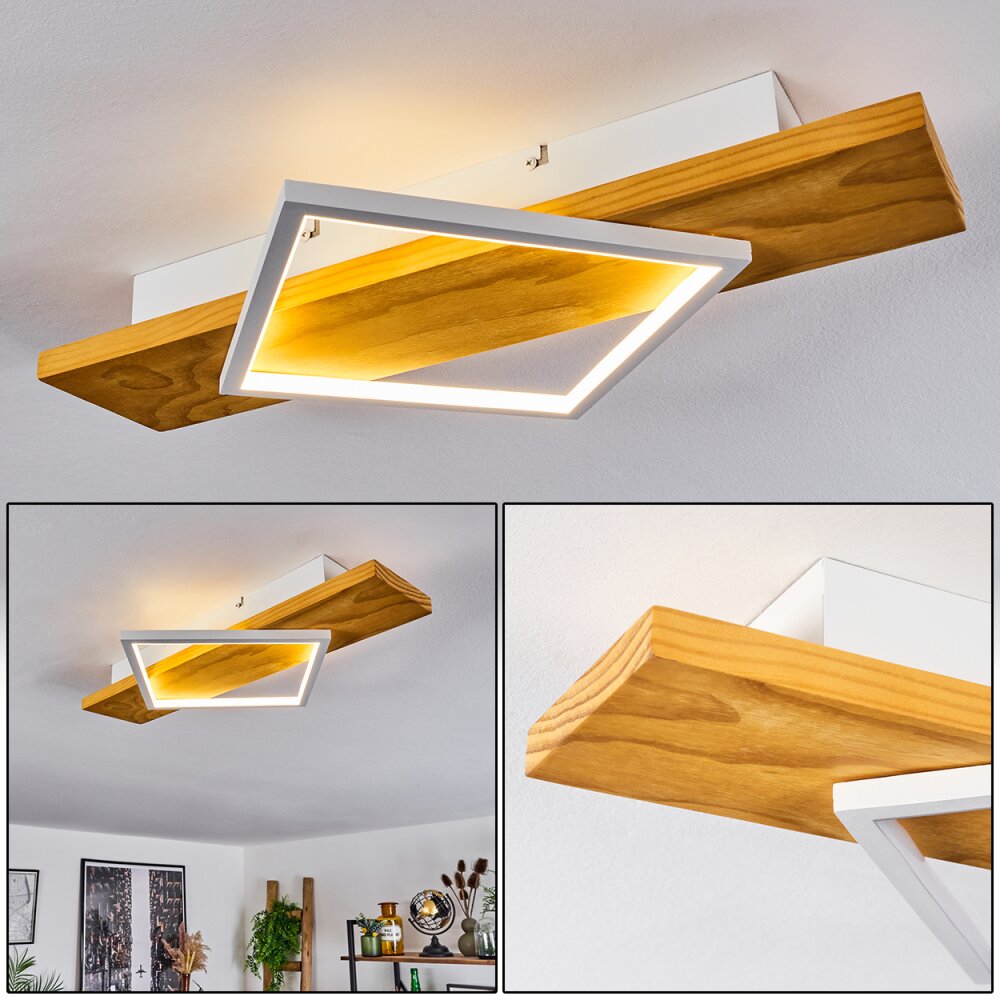 Pompu Plafoniera LED Écru, Bianco, 1-Luce main product photo