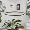 Barril Lampadario a sospensione LED Nero, 1-Luce