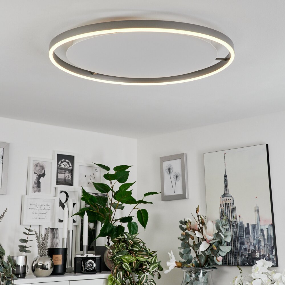 Barril Plafoniera LED Bianco, 1-Luce