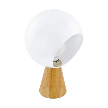 EGLO MAMBLAS Lampada da Tavolo Marrone, 1-Luce