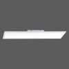 Leuchten-Direkt FLAT Plafoniera LED Bianco, 1-Luce, Telecomando