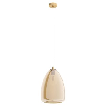 EGLO ALOBRASE Lampadario a sospensione Ottone, 1-Luce