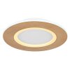 Globo CLAY Plafoniera LED Bianco, 1-Luce