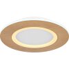 Globo CLAY Plafoniera LED Bianco, 1-Luce