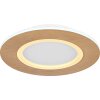 Globo CLAY Plafoniera LED Bianco, 1-Luce