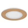 Globo CLAY Plafoniera LED Bianco, 1-Luce