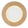 Globo CLAY Plafoniera LED Bianco, 1-Luce