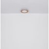 Globo CLAY Plafoniera LED Bianco, 1-Luce