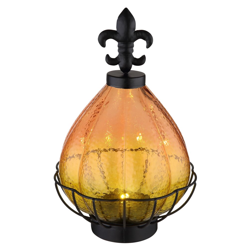 Globo SOLAR Lampada da tavolo LED Nero, 1-Luce, Telecomando main product photo
