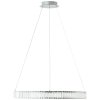 Brilliant Queen Lampada a Sospensione LED Argento, 1-Luce, Telecomando