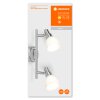 LEDVANCE SPOT Plafoniera Argento, 2-Luci