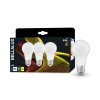 BELLALUX® CLA Set di 3 LED E27 8,5 Watt 2700 Kelvin 806 Lumen