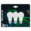 BELLALUX® CLA Set di 3 LED E27 8,5 Watt 4000 Kelvin 806 Lumen