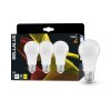 BELLALUX® CLA Set di 3 LED E27 10 Watt 2700 Kelvin 1055 Lumen