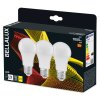 BELLALUX® CLA Set di 3 LED E27 10 Watt 2700 Kelvin 1055 Lumen