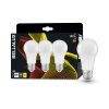 BELLALUX® CLA Set di 3 LED E27 13 Watt 2700 Kelvin 1521 Lumen