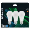 BELLALUX® CLA Set di 3 LED E27 13 Watt 4000 Kelvin 1521 Lumen