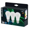 BELLALUX® CLA Set di 3 LED E27 13 Watt 4000 Kelvin 1521 Lumen