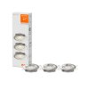 LEDVANCE Spot Lampada da incasso Acciaio inox, 3-Luci