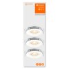 LEDVANCE Spot Lampada da incasso Bianco, 3-Luci