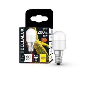 BELLALUX® LED E14 2,3 Watt 2700 Kelvin 200 Lumen BELLALUX® LED E14 2,3 Watt 2700 Kelvin 200 Lumen