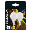 BELLALUX® Set di 2 LED E14 4,9 Watt 2700 Kelvin 470 Lumen