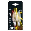 BELLALUX® Set di 2 LED E14 4 Watt 2700 Kelvin 470 Lumen BELLALUX® Set di 2 LED E14 4 Watt 2700 Kelvin 470 Lumen